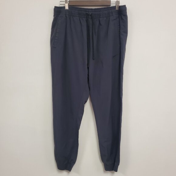 Nike Mens Activewear Tech Joggers Size XL Blue Workout Gym Running Athletic - Picture 1 of 12